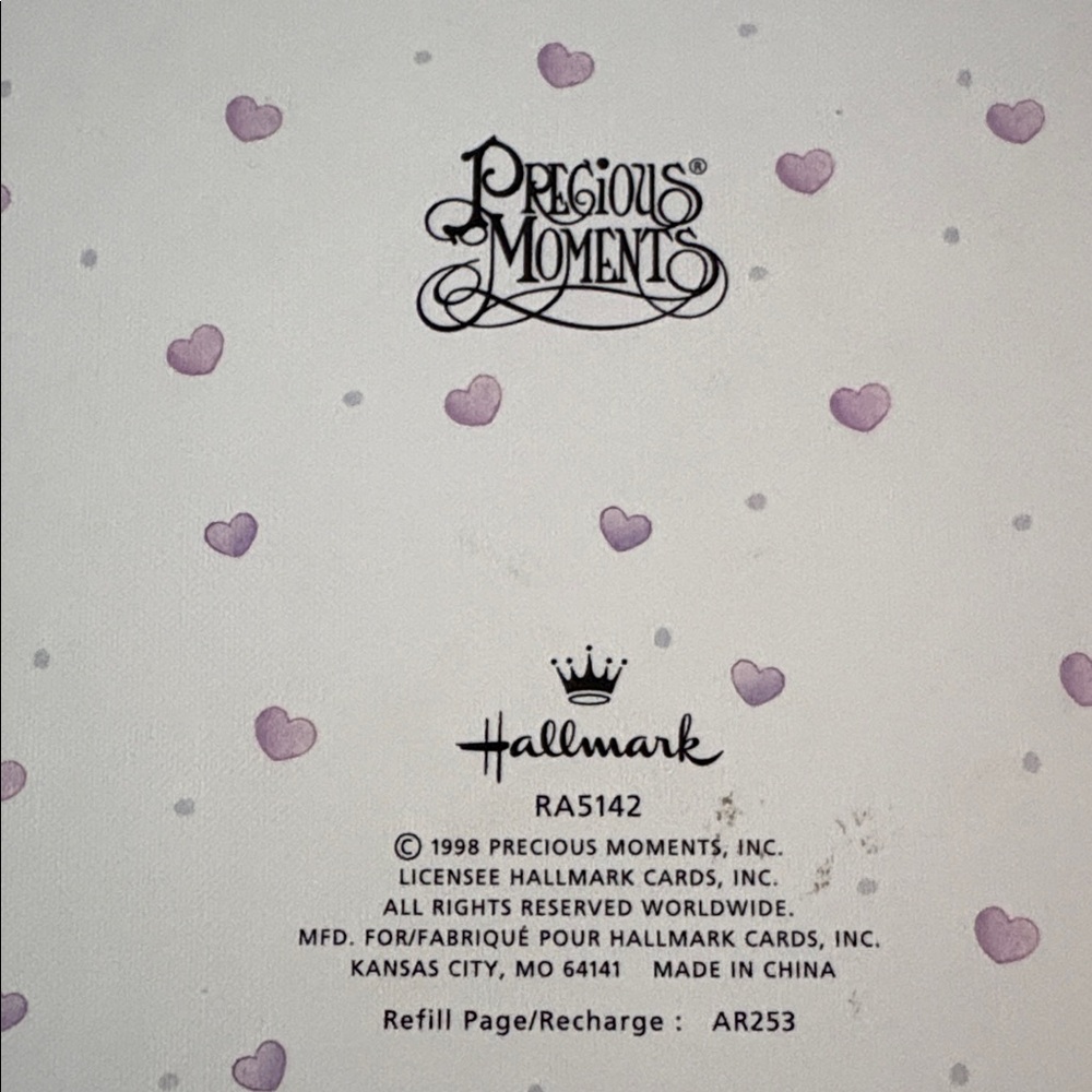 Precious moment address book - Picture 4 of 4